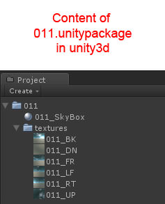 SkyBox 011 Low-poly 3D model_3