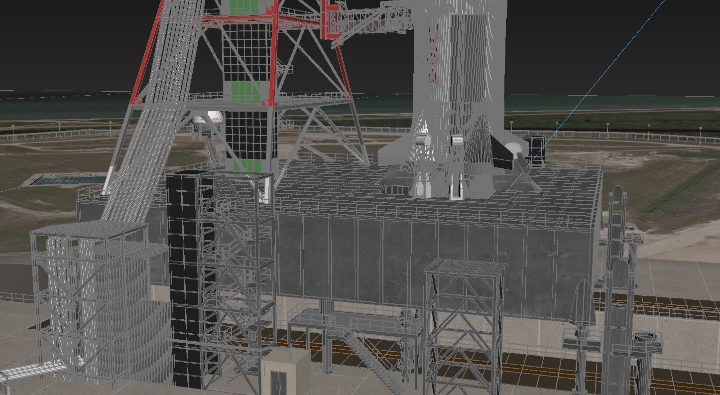 Saturn 5 Launch Pad 3D model_12