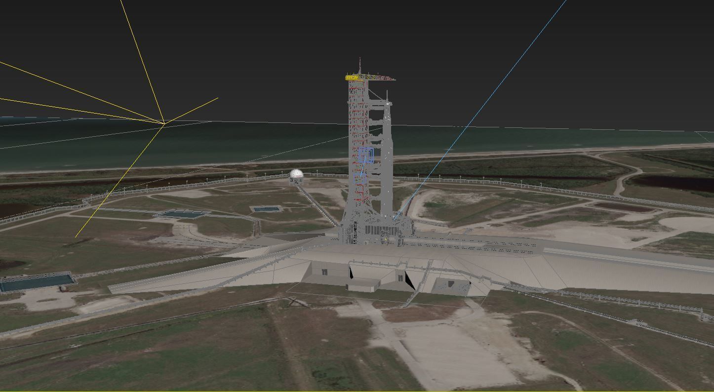 Saturn 5 Launch Pad 3D model_10