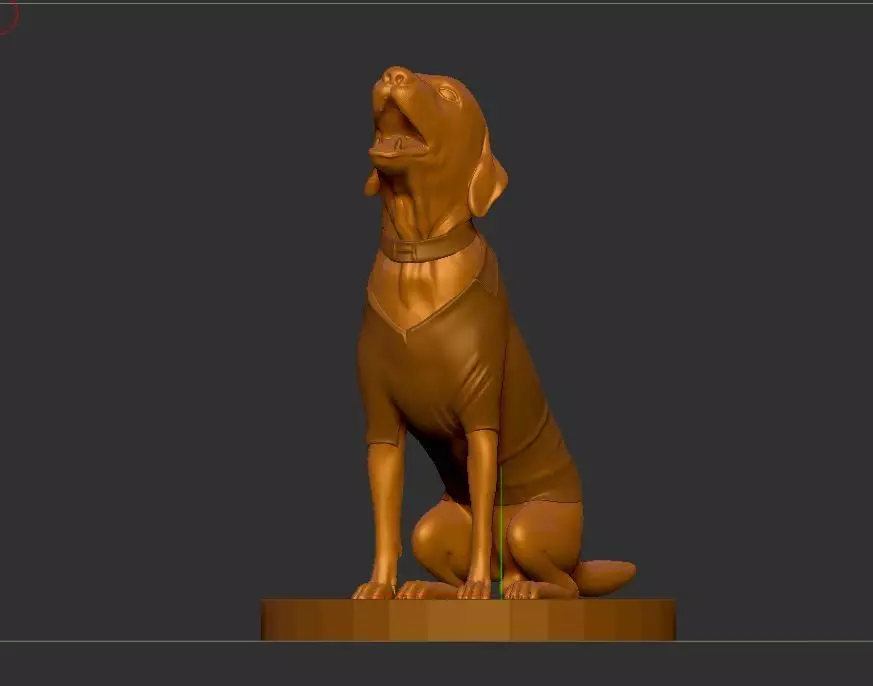 dog 3d model labrador retriever 3D print model