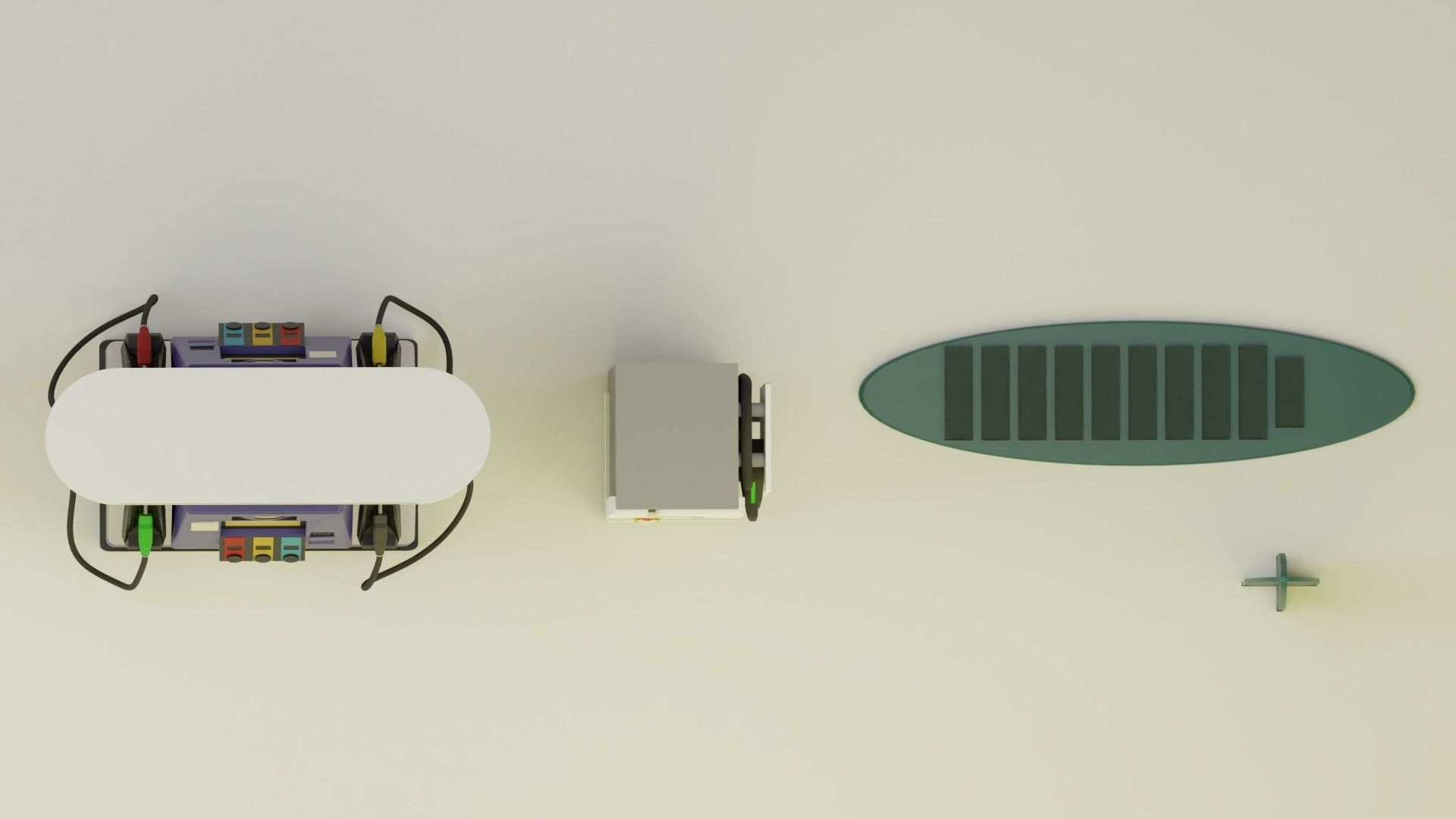 Gas Pump Pack - 9 Different Years 3D model_16