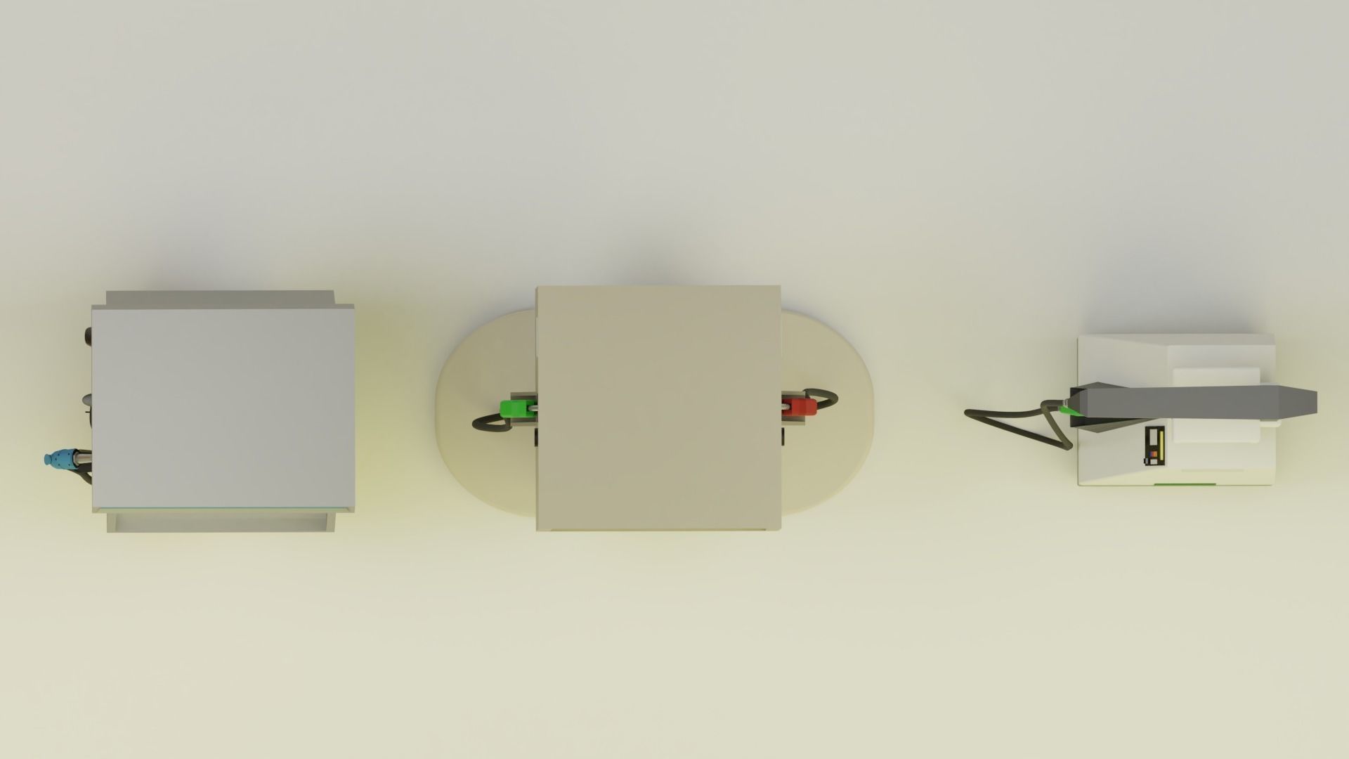 Gas Pump Pack - 9 Different Years 3D model_15