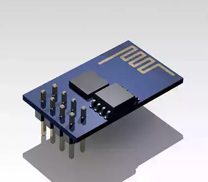 ESP8266 -  ESP01 3D print model
