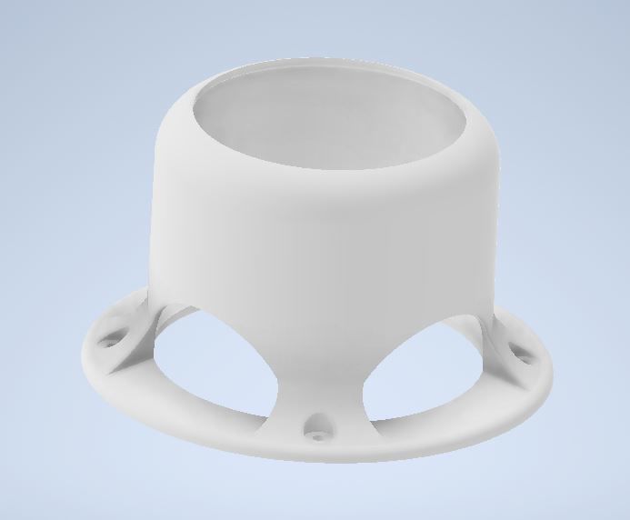 3D print Google Nest Wifi mounting for walls or ceiling  3D print model_2