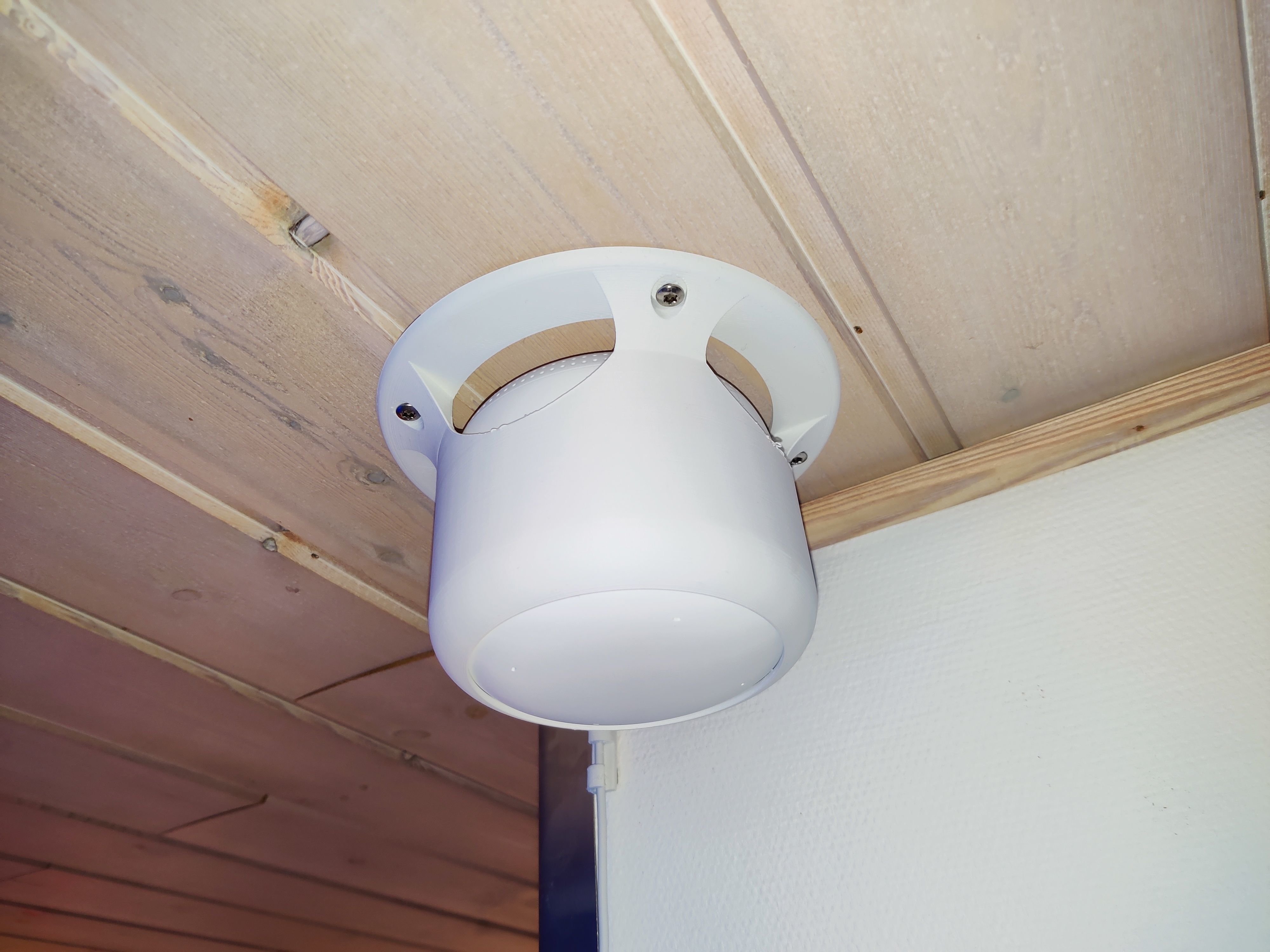 3D print Google Nest Wifi mounting for walls or ceiling  3D print model_1