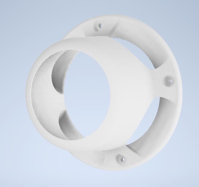 3D print Google Nest Wifi mounting for walls or ceiling  3D print model_4