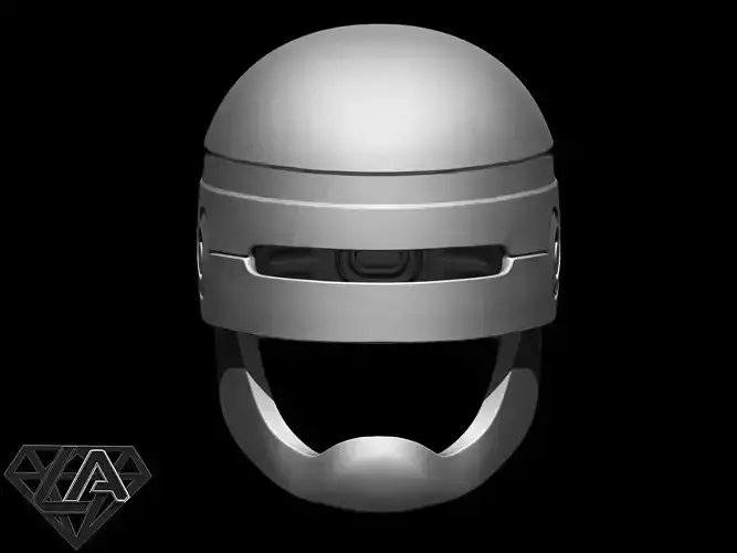 Robocop helmet 3D print model