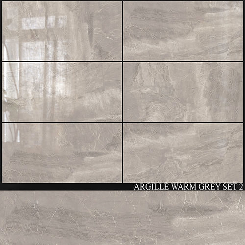 Decovita Argille Warm Grey 600x1200 Set 2 3D model