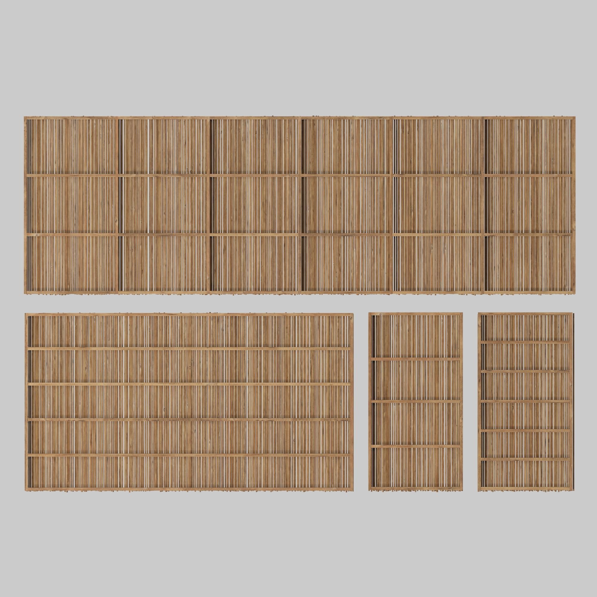 Ceiling thick branch straight n1 3D model_6