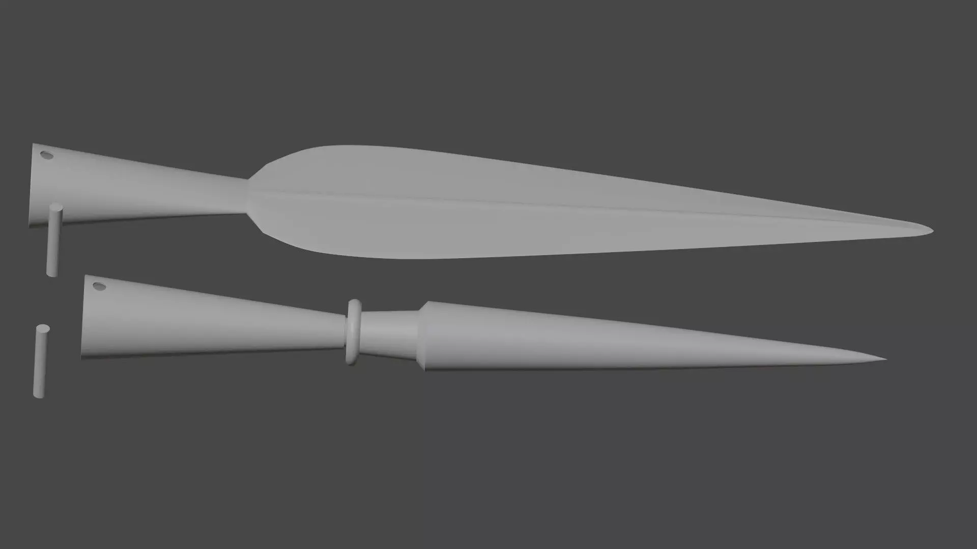 Greek spear for 3d printing 3D print model_0