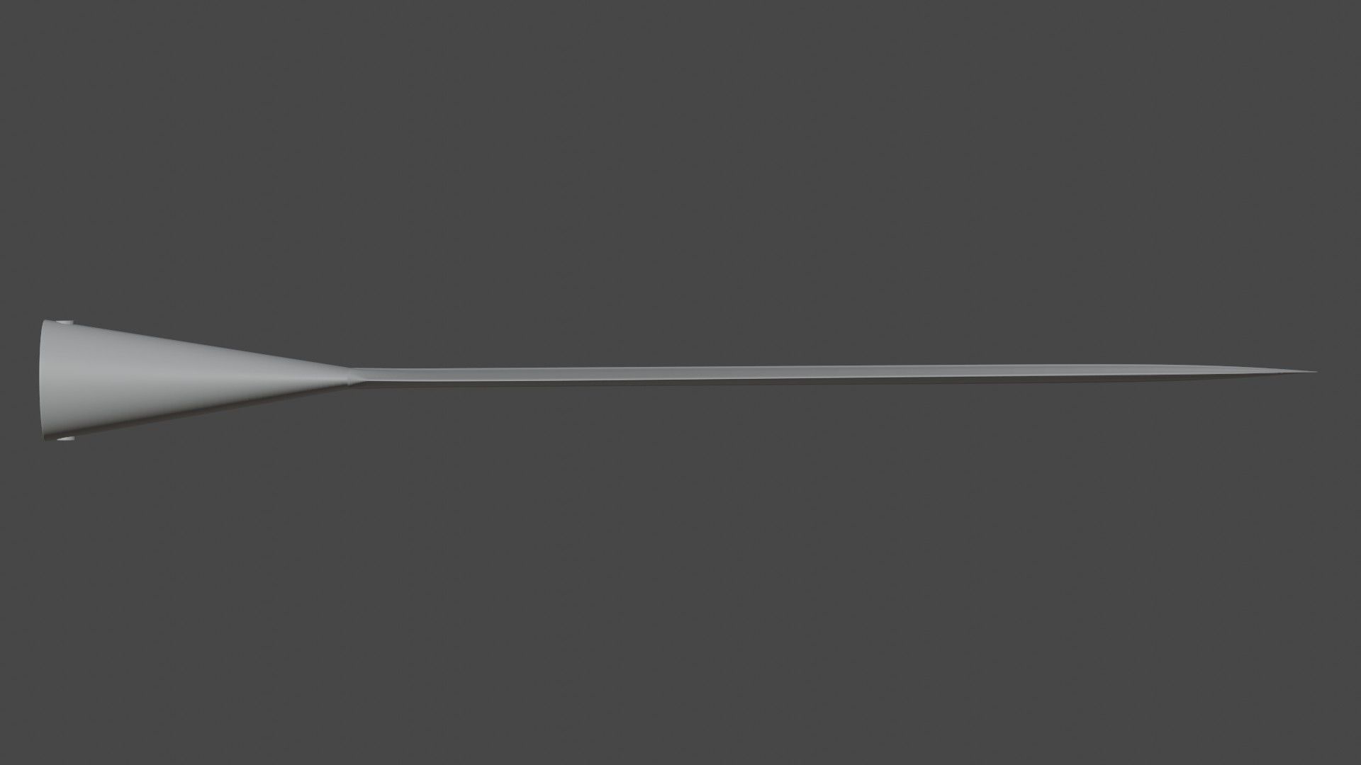 Greek spear for 3d printing 3D print model_3
