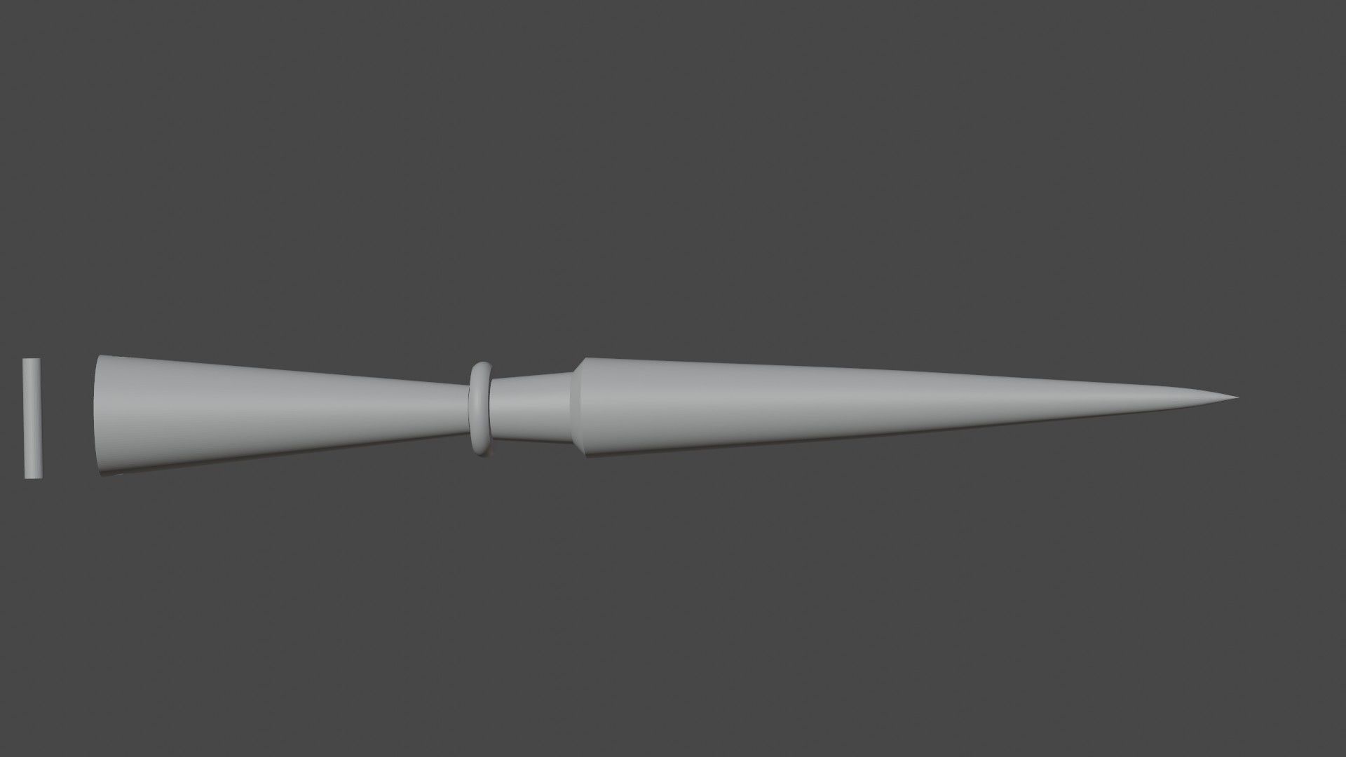 Greek spear for 3d printing 3D print model_7