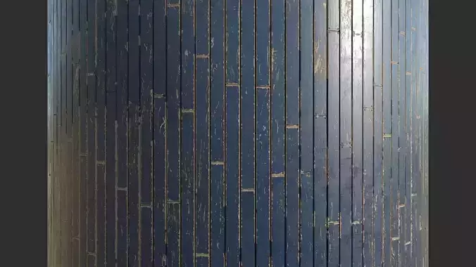 Old painted wood floor PBR seamless