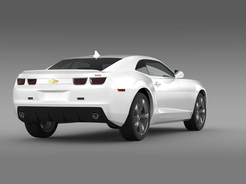Chevrolet Camaro SS 2010 3D model_1
