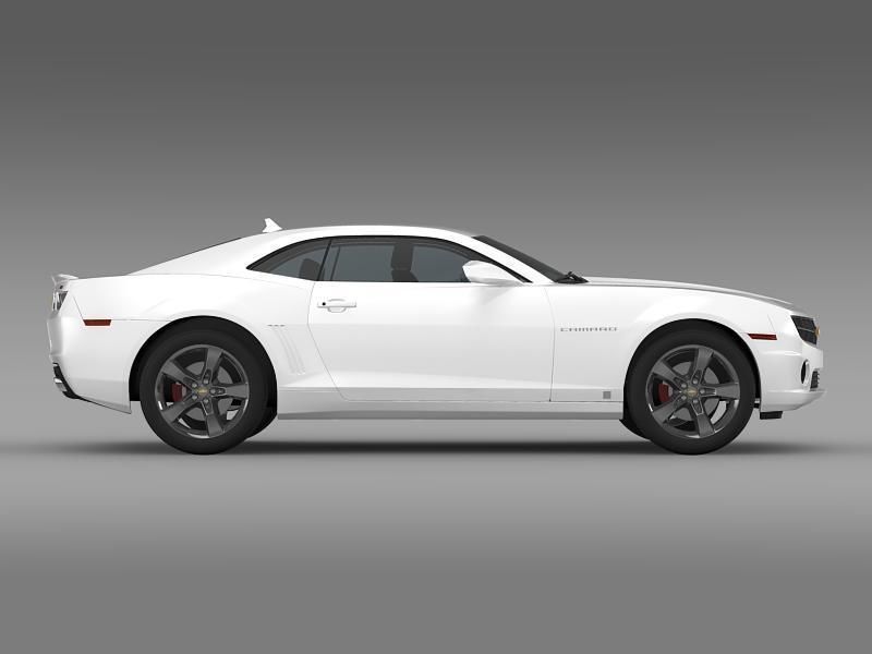 Chevrolet Camaro SS 2010 3D model_3