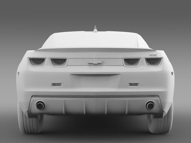 Chevrolet Camaro SS 2010 3D model_7