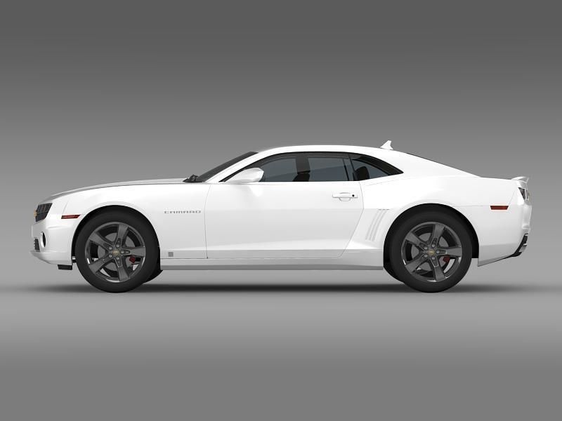 Chevrolet Camaro SS 2010 3D model_17