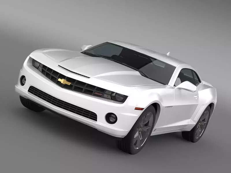 Chevrolet Camaro SS 2010 3D model_0