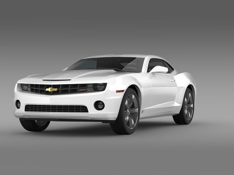 Chevrolet Camaro SS 2010 3D model_15
