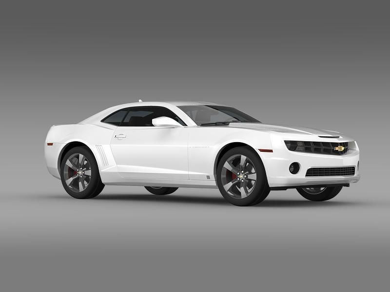 Chevrolet Camaro SS 2010 3D model_4