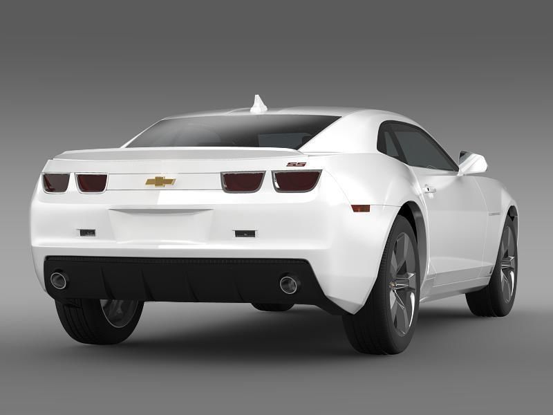 Chevrolet Camaro SS 2010 3D model_20