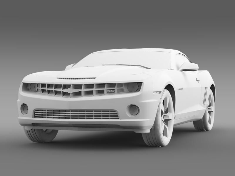 Chevrolet Camaro SS 2010 3D model_8