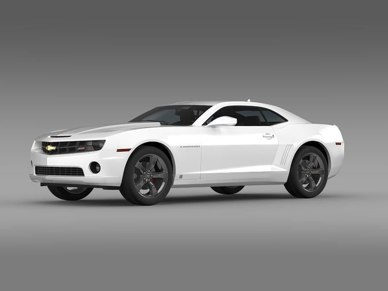 Chevrolet Camaro SS 2010 3D model_16