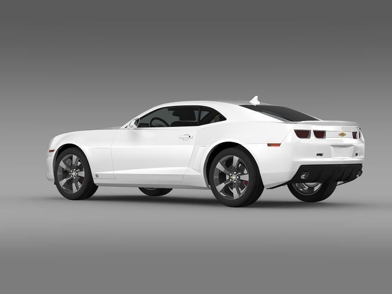 Chevrolet Camaro SS 2010 3D model_18