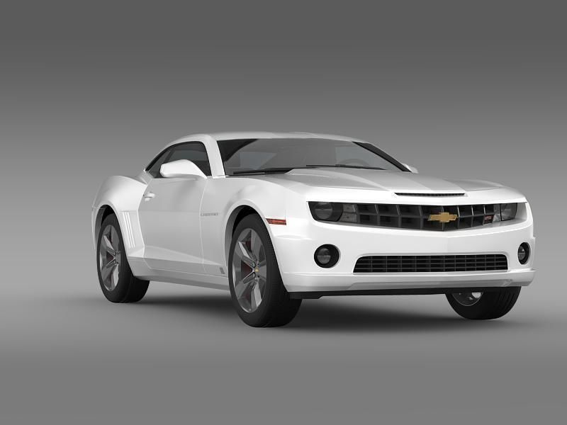 Chevrolet Camaro SS 2010 3D model_5
