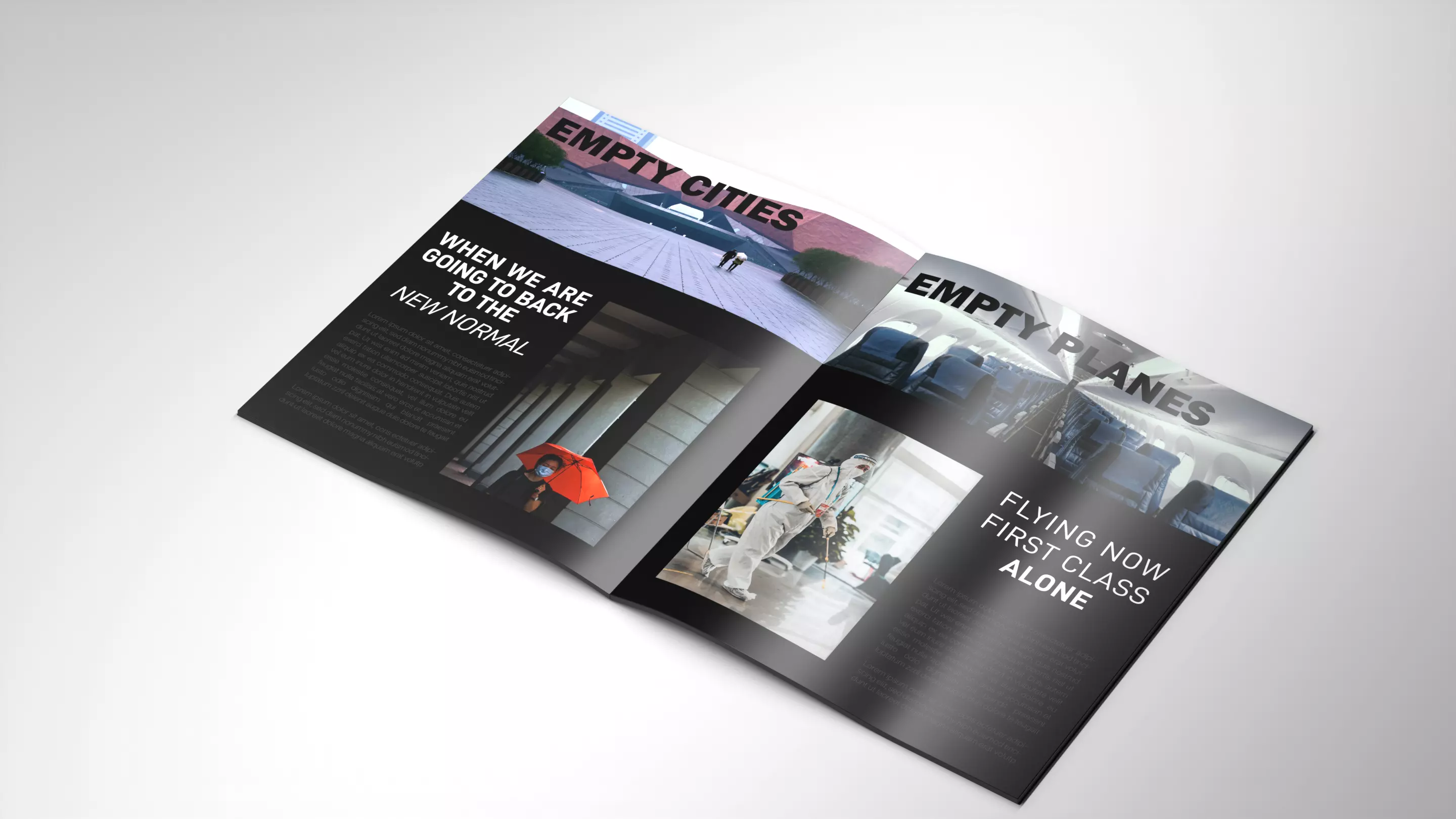 Magazine Mockup 3D model_0