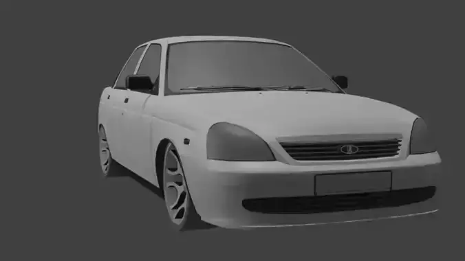 Russian Car Lada Priora