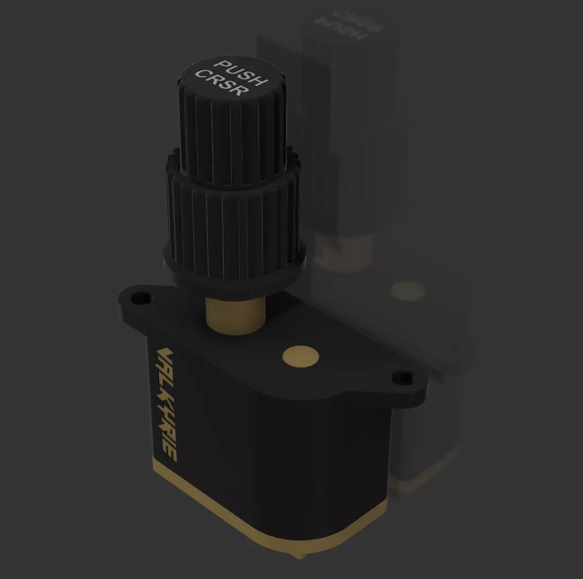 DUAL ROTARY ENCODER - for flight simulator 3D print model_0