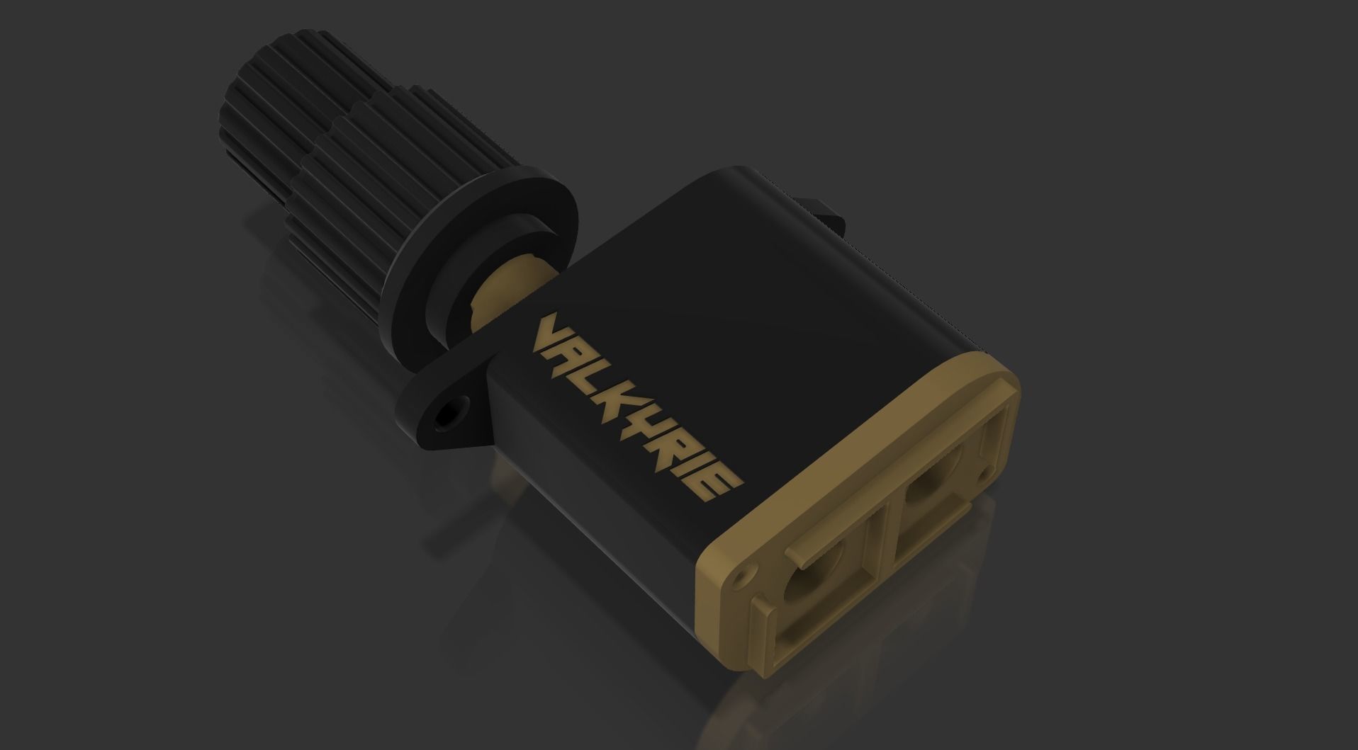 DUAL ROTARY ENCODER - for flight simulator 3D print model_1