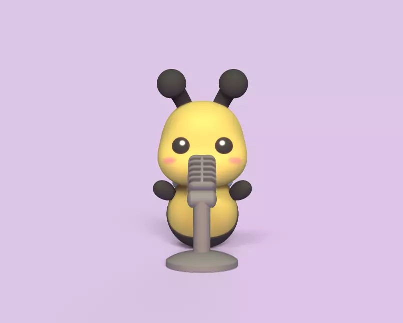 Singer Bee 3D print model_0