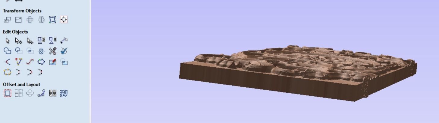 Lattice floral type CNC pattern 3D print model_3