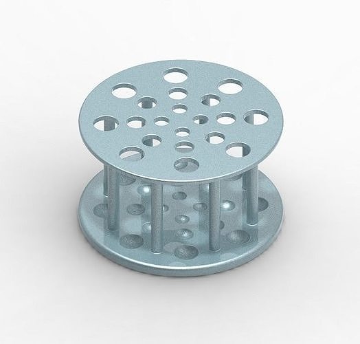 Classic Test Tube Holder 3D print model