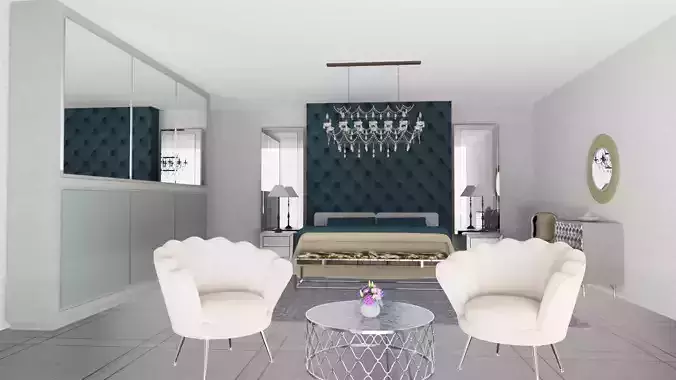 Art-Deco Bedroom Style