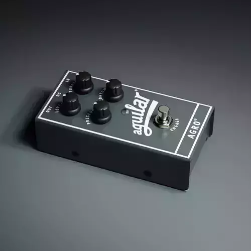 Aguilar Agro Bass Overdrive Pedal 3D model