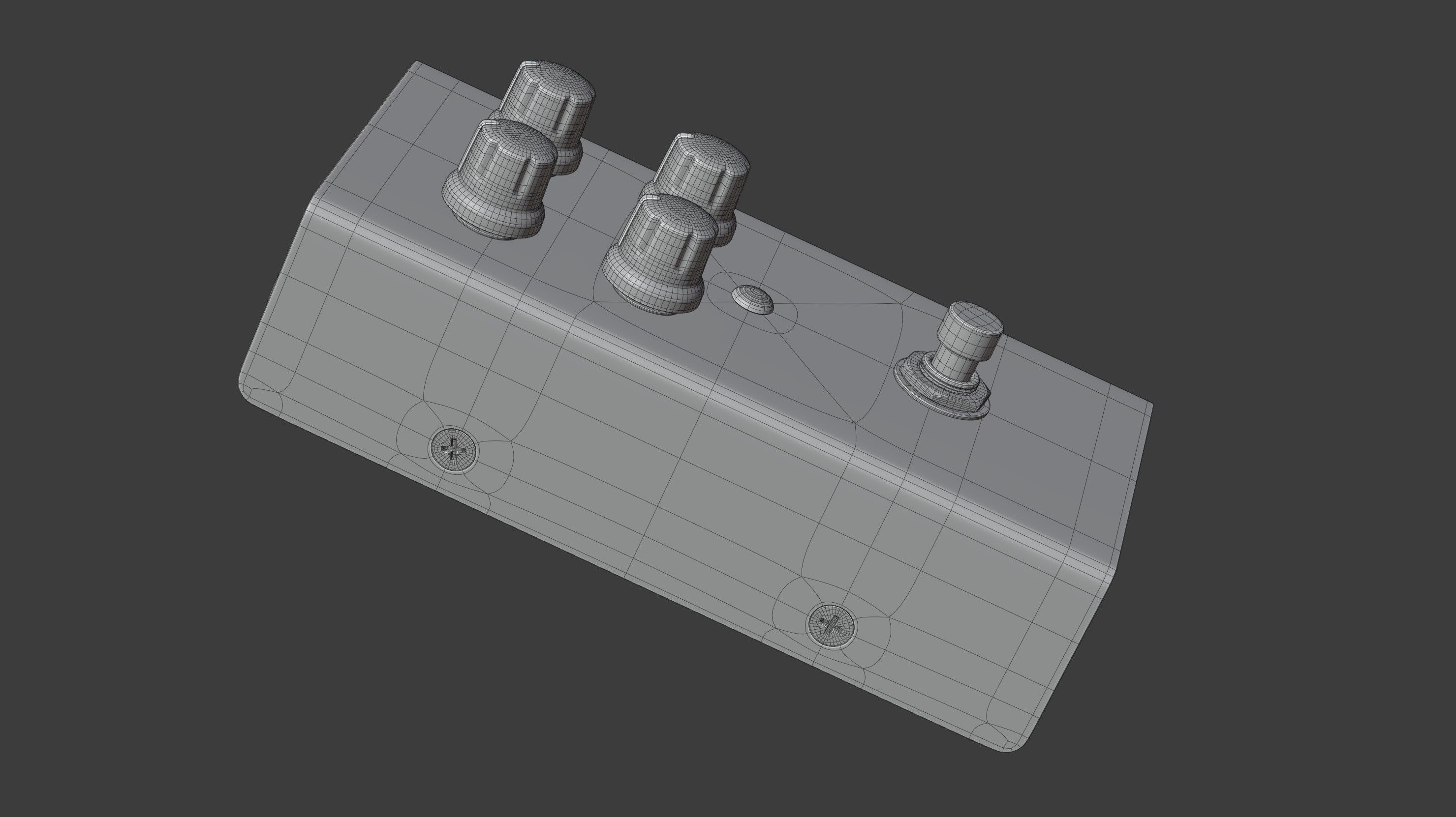 Aguilar Filter Twin Dual Envelope Filter Pedal 3D model_9