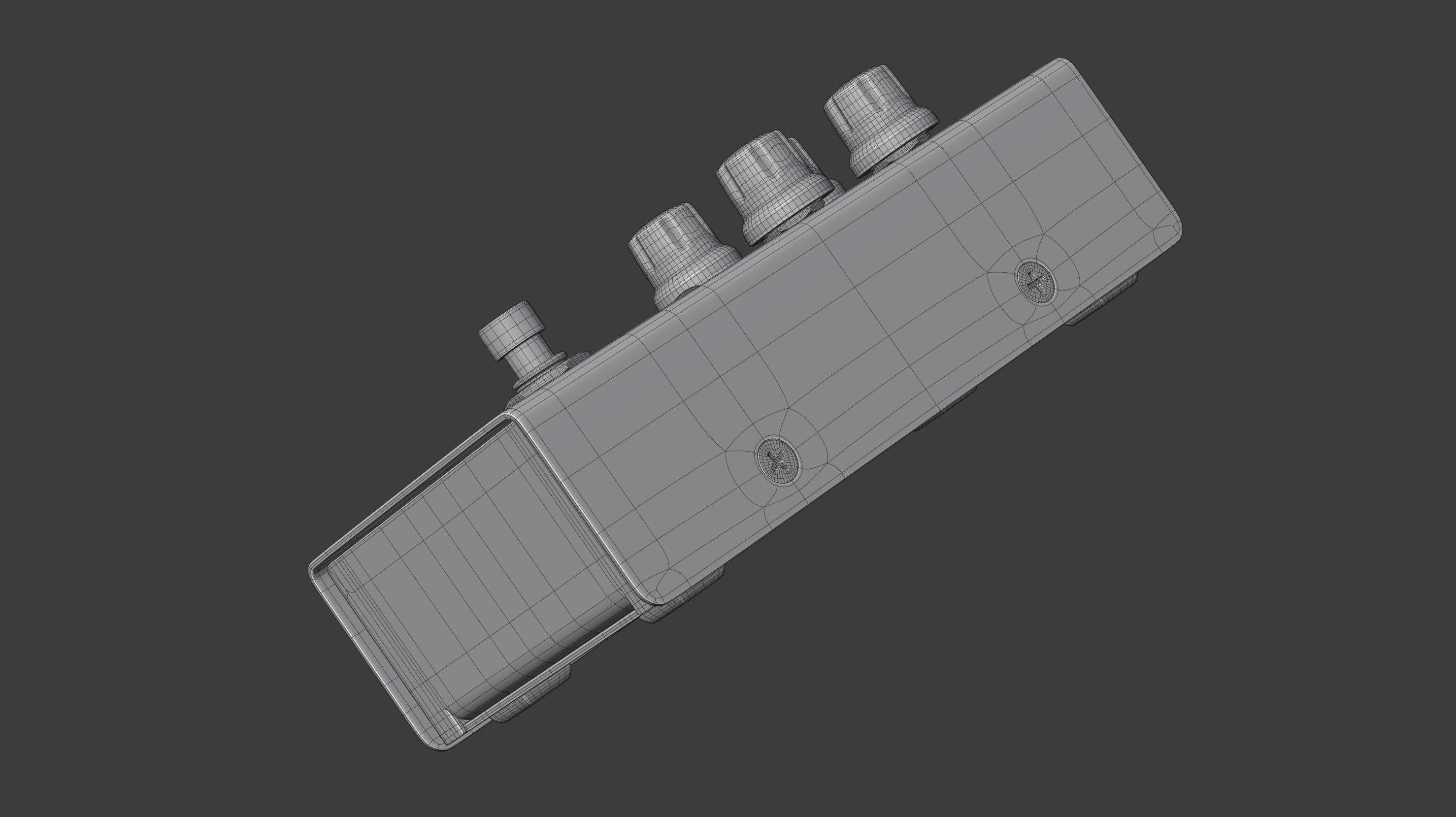 Aguilar Filter Twin Dual Envelope Filter Pedal 3D model_14