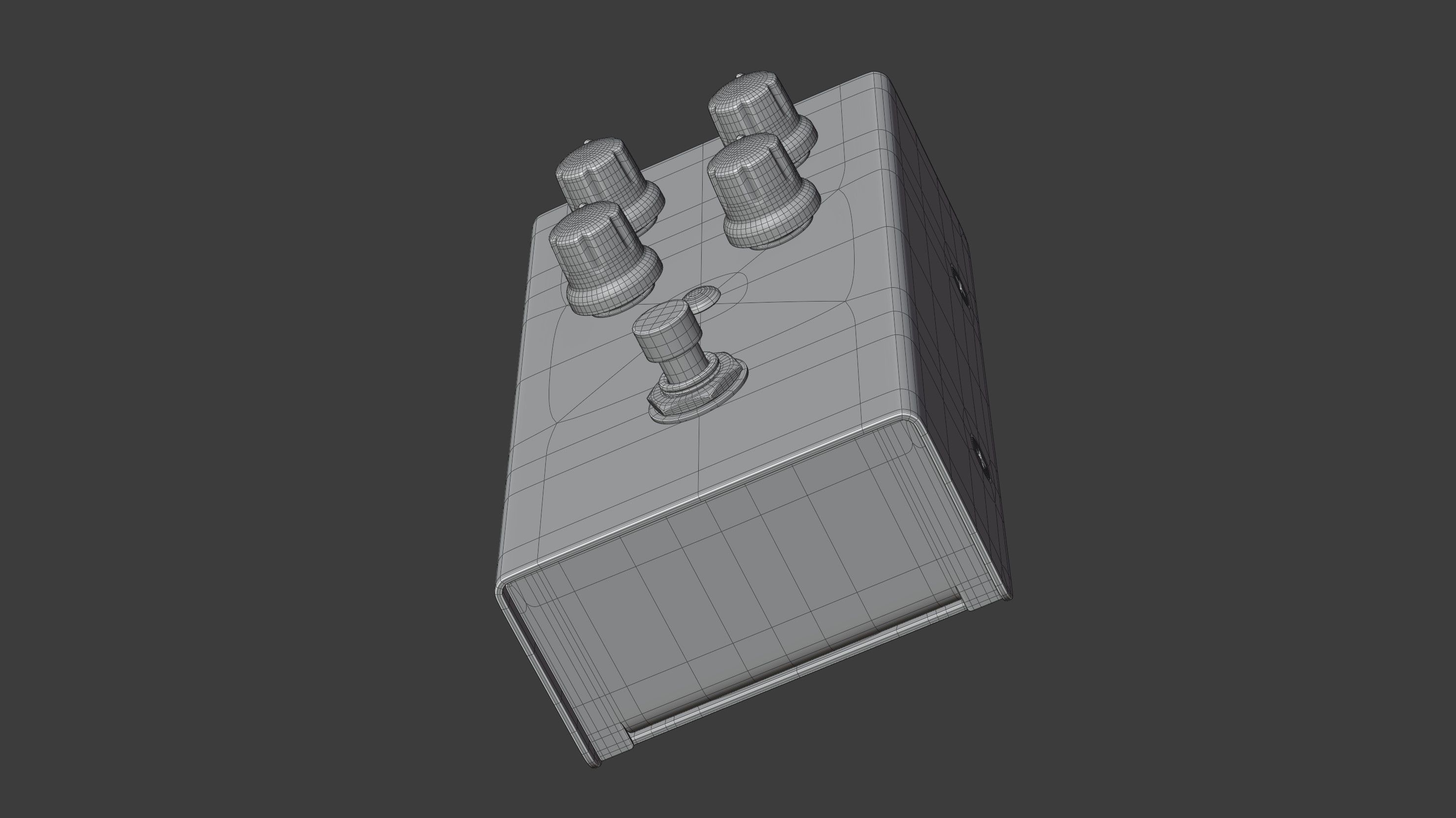 Aguilar Filter Twin Dual Envelope Filter Pedal 3D model_15