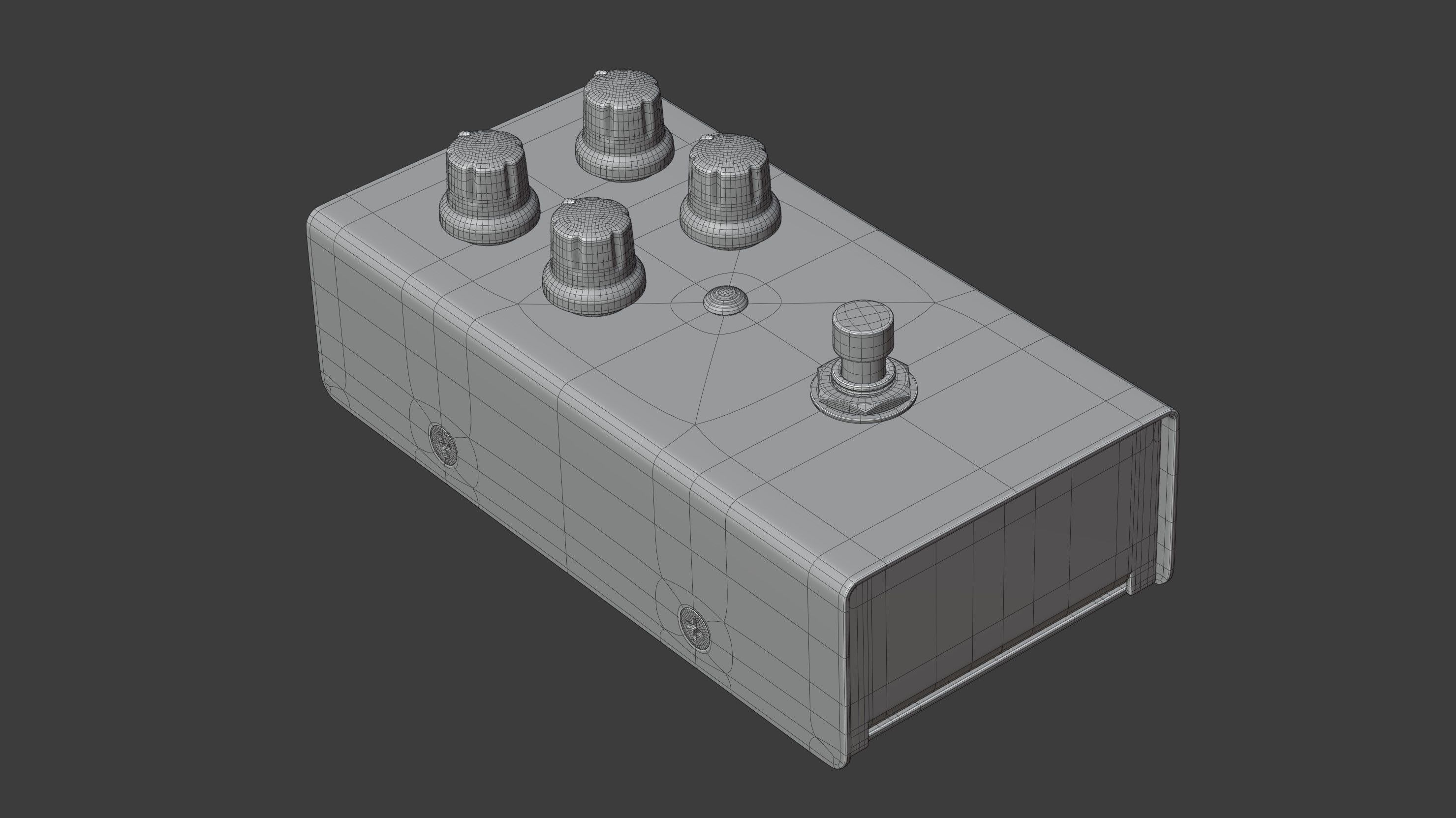 Aguilar Filter Twin Dual Envelope Filter Pedal 3D model_16
