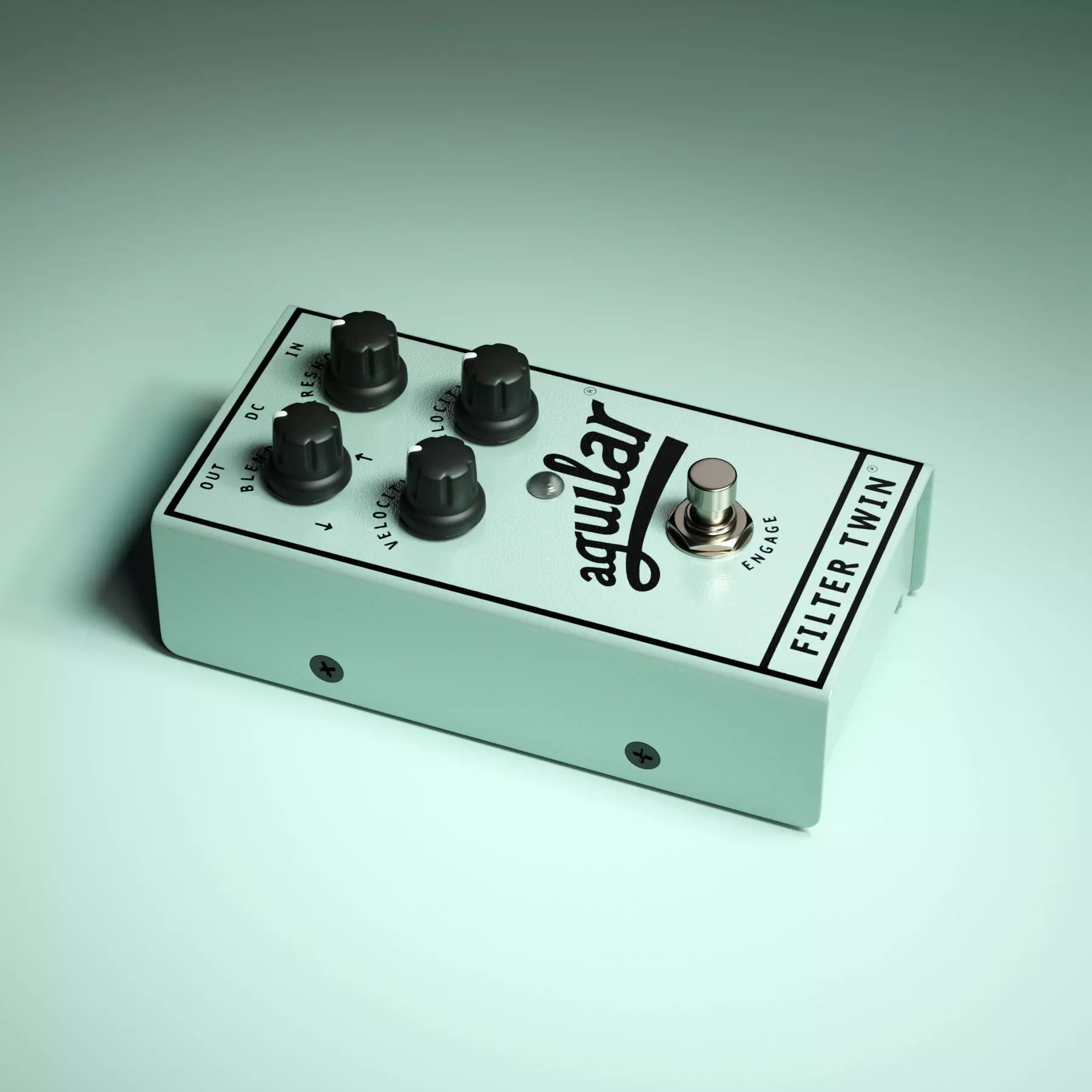 Aguilar Filter Twin Dual Envelope Filter Pedal 3D model_0