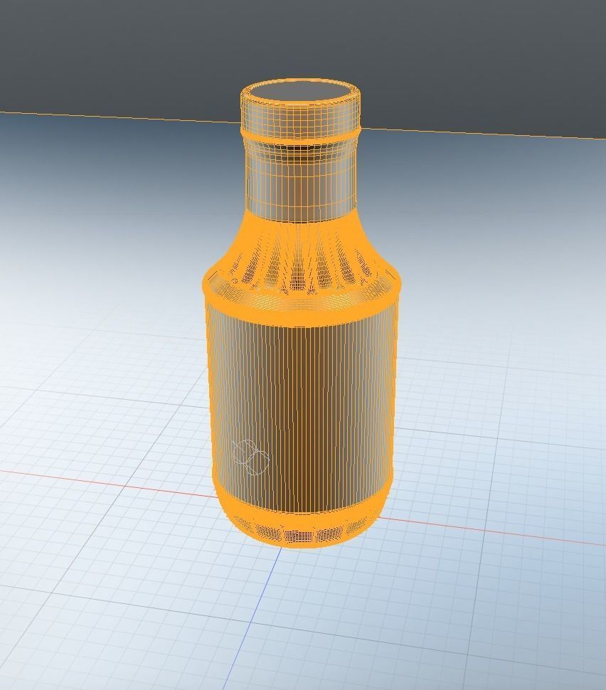 BBQ Bottle 3D model_5