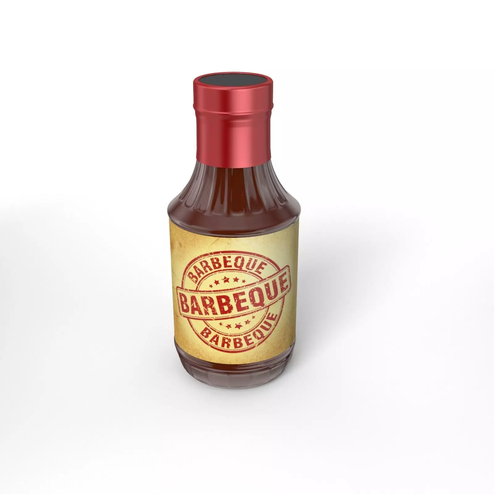 BBQ Bottle 3D model_0