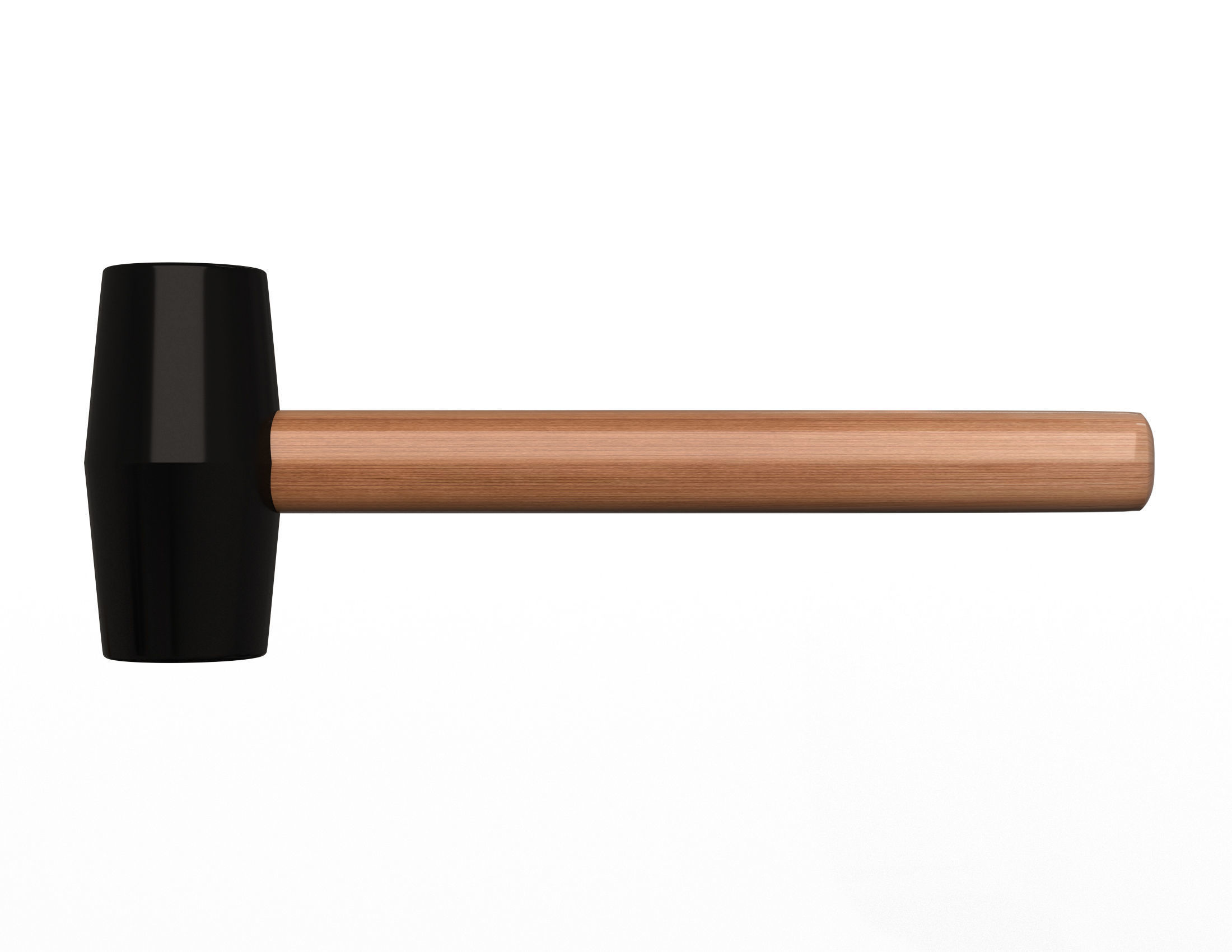 Soft Hammer Low-poly 3D model_1