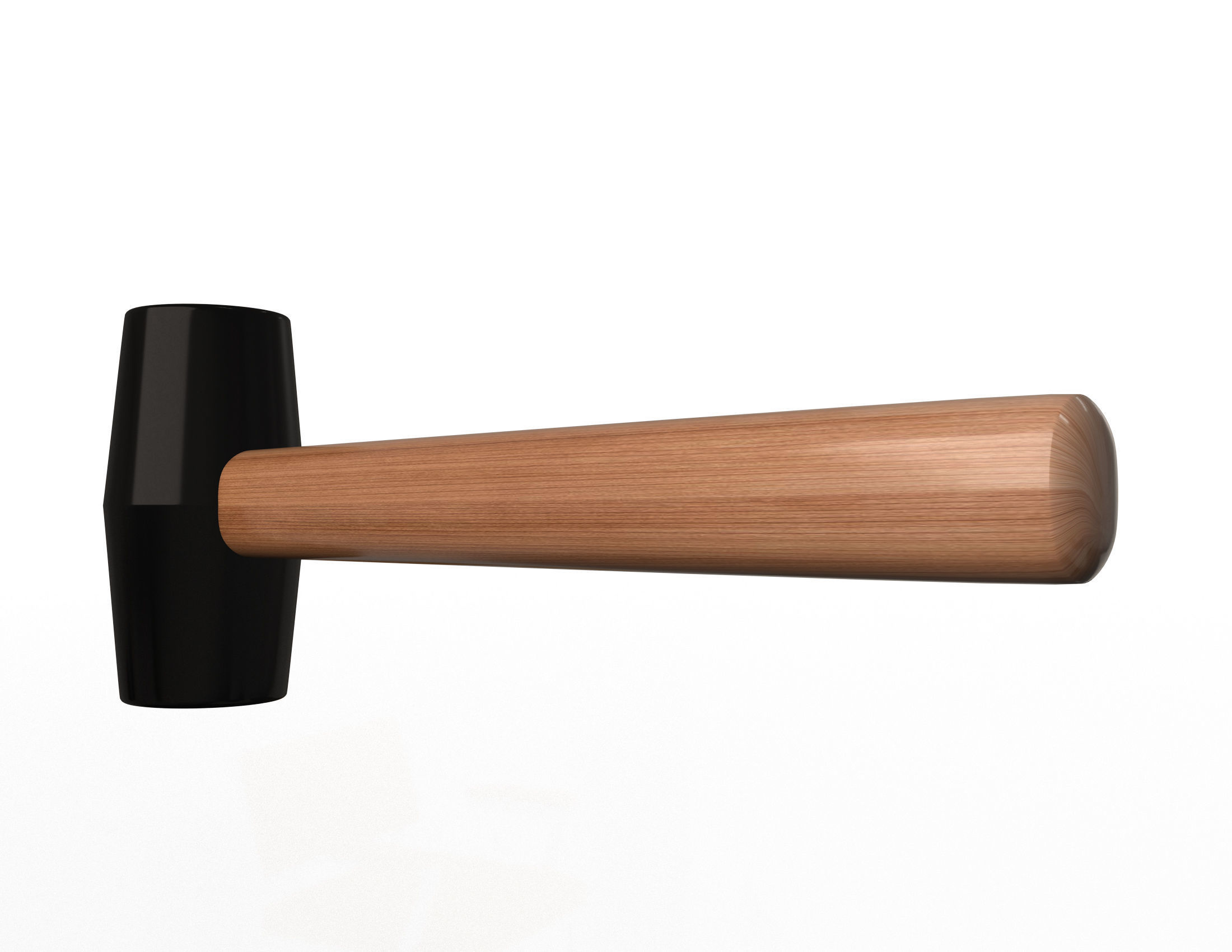 Soft Hammer Low-poly 3D model_3