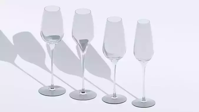 Champagne glasses