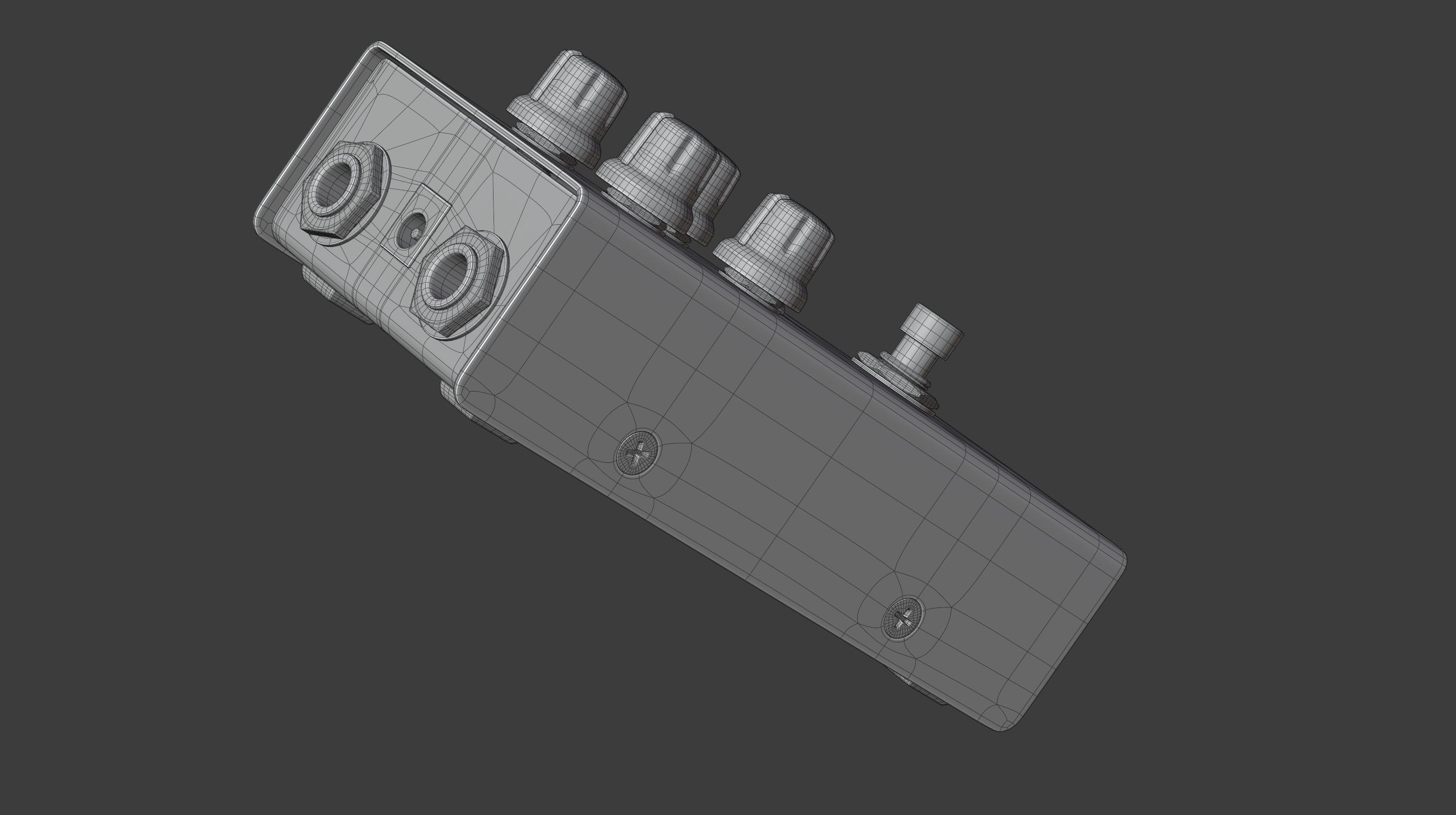 Aguilar Octamizer Analog Octave Pedal 3D model_10