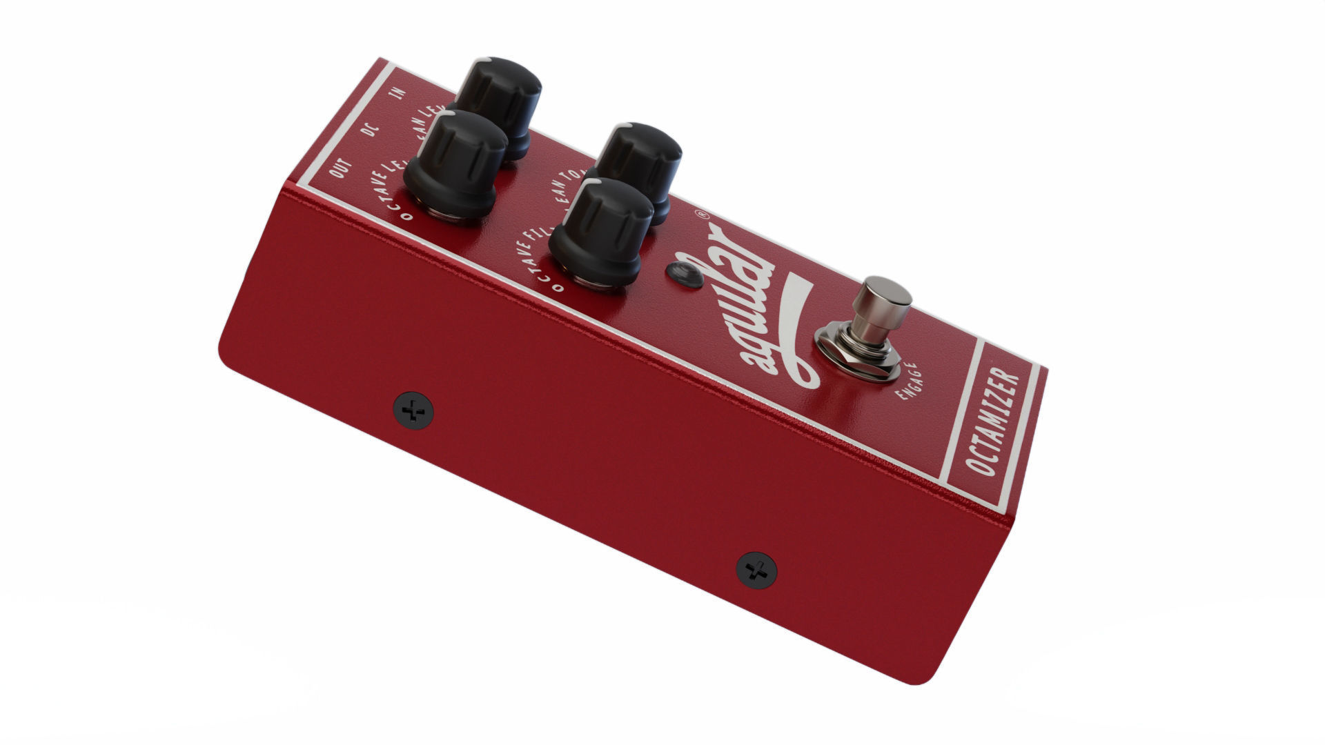 Aguilar Octamizer Analog Octave Pedal 3D model_1